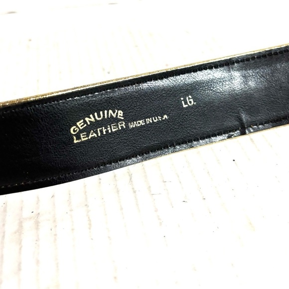Handmade LG metallic gold and Silver Women\'s Belt